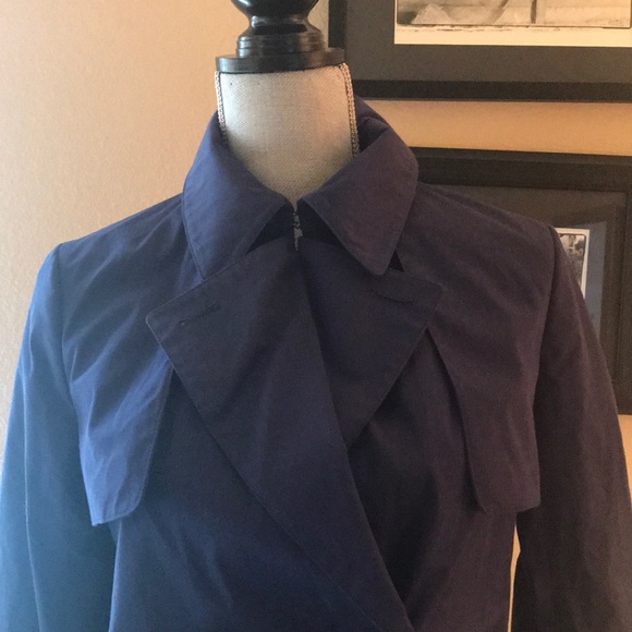 Vince Navy Trench coat - Picture 4 of 6